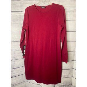 NWT Mountain Khakis women's burgundy dress long‎ sleeve size small MSRP $59.95